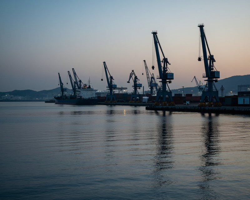 Industrial Twilight in Ulsan