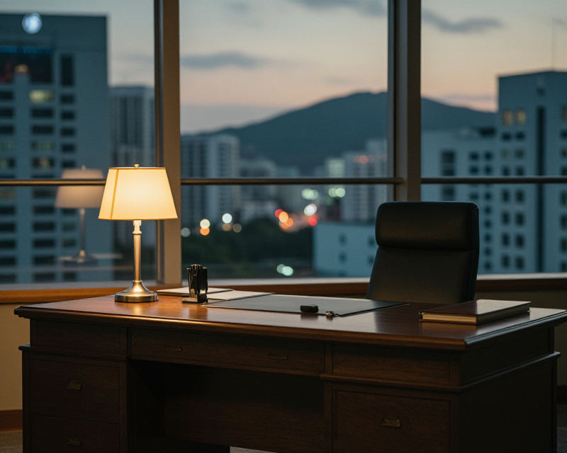 Atmospheric Korean Government Office