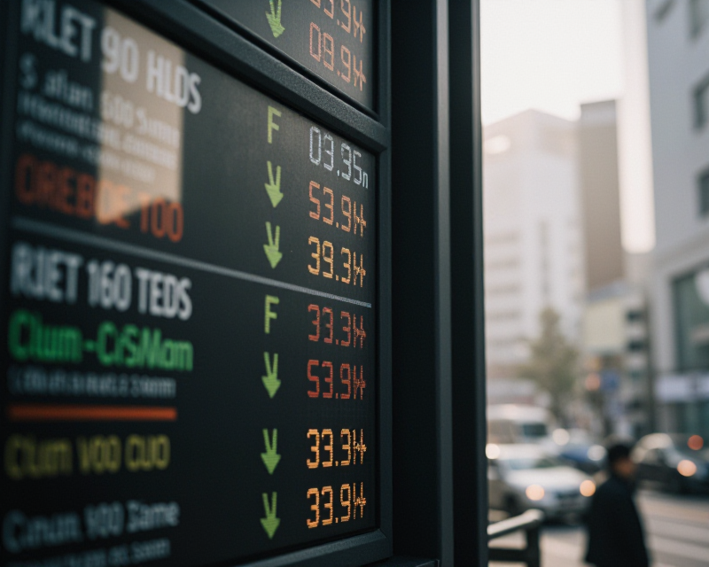 Seoul Stock Market Atmosphere