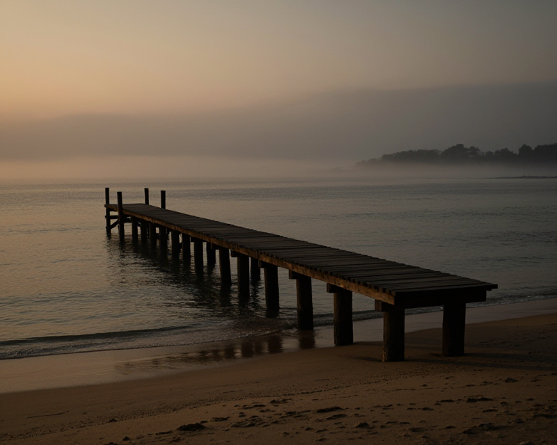 Melancholic Jeju Coastline